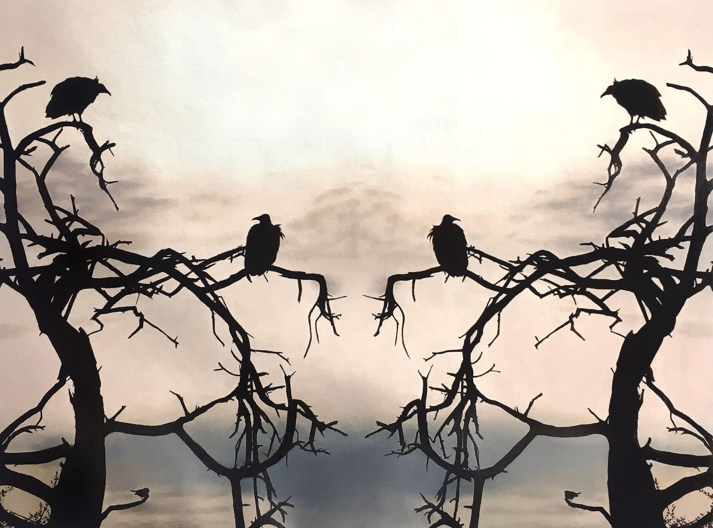 -Shay Kun, Remember, 2022, Oil on canvas, 46 x 61 cm