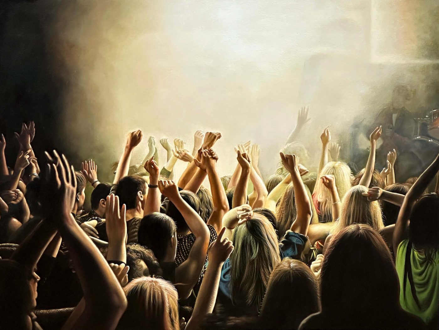 -Shay Kun, Last Dance, 2022, Oil on canvas, 69 x 91