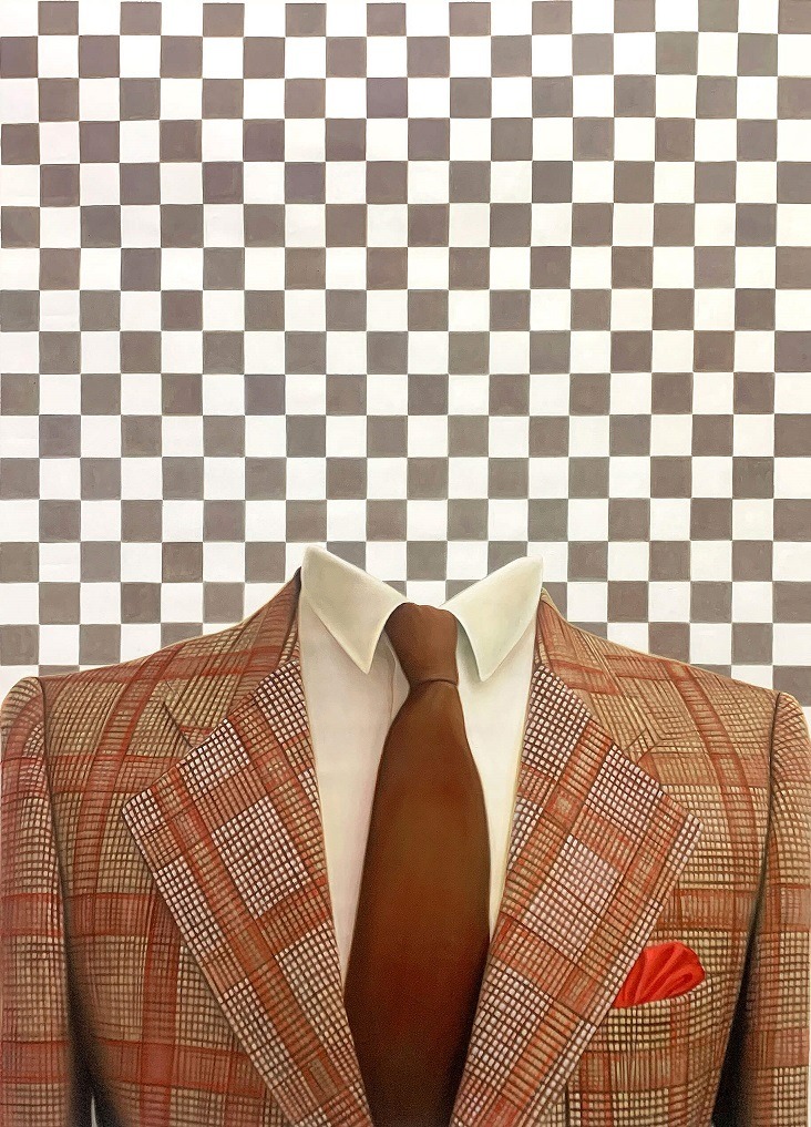 -Shay Kun, Who Are You Now, 2022, Oil on canvas, 132 x 94 cm,